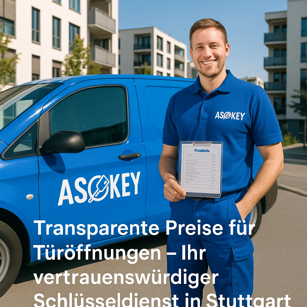 Ein ASOKEY Techniker erklärt transparente Preise.